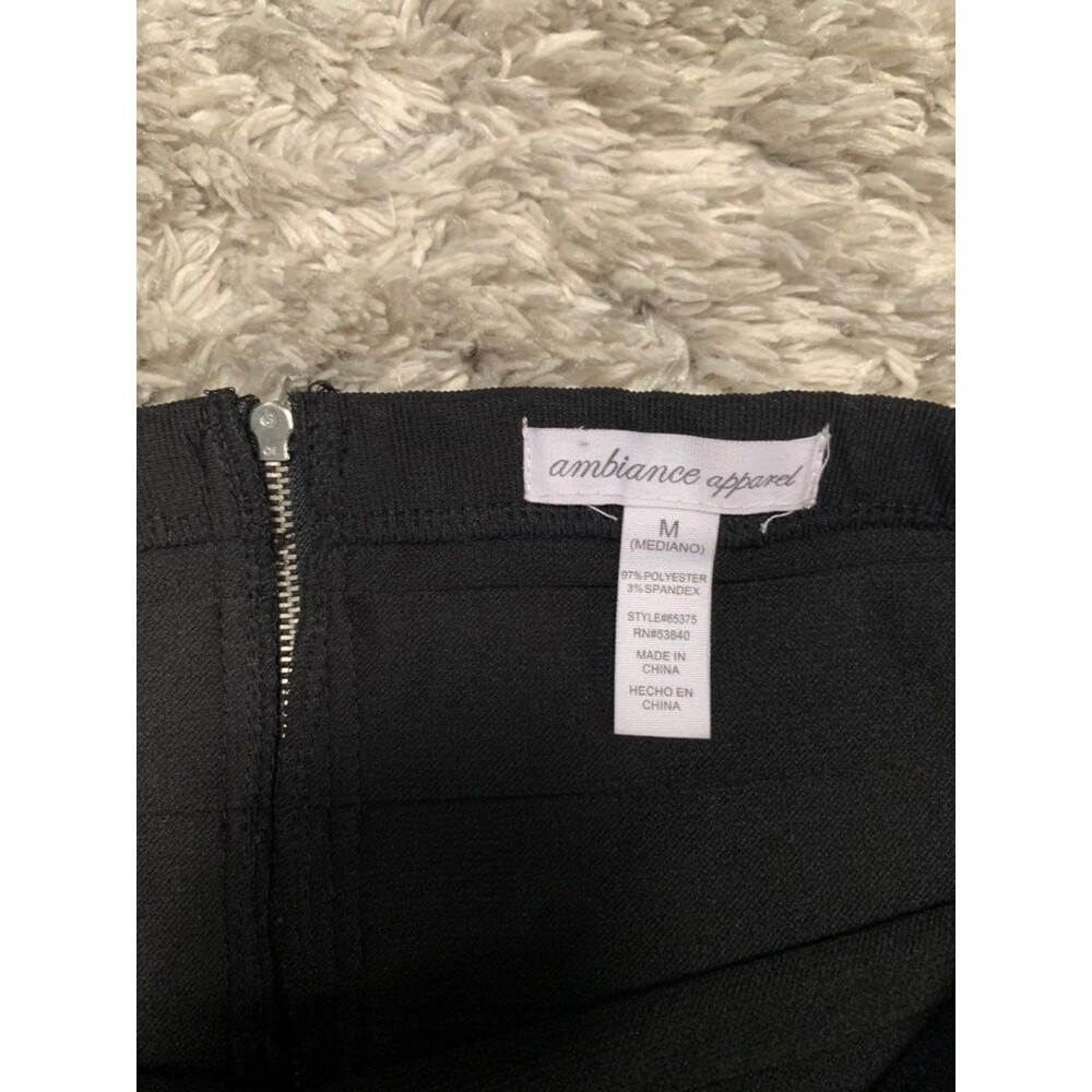 Ambiance Pencil Skirt Black - Medium - Picture 2 of 3